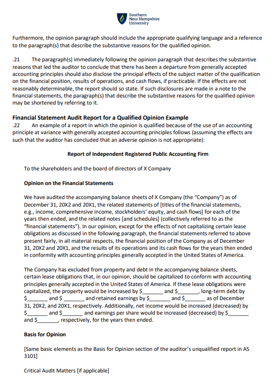 ACC 640 Project Two Guidelines and Rubric