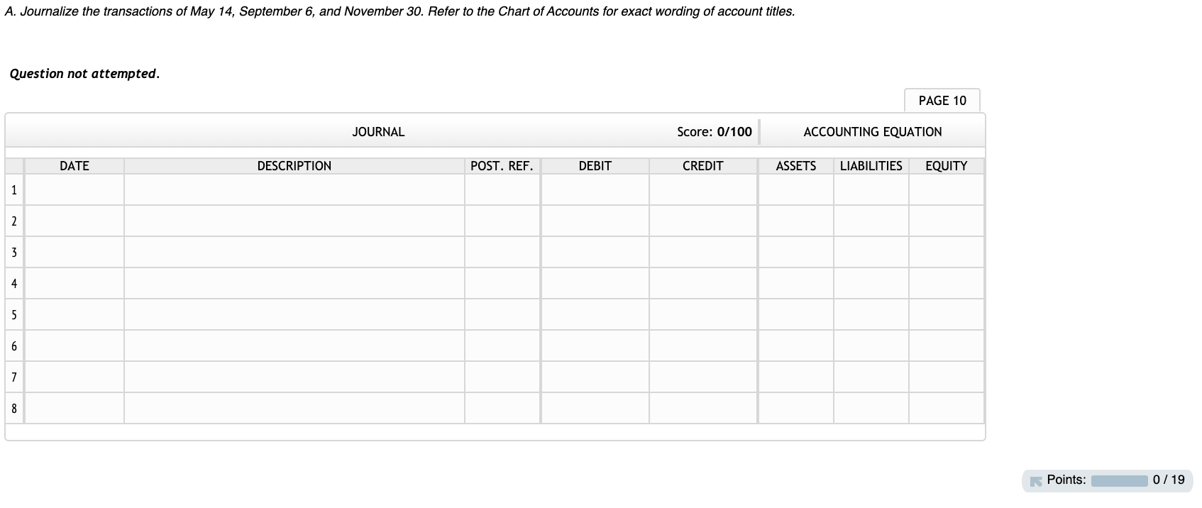 Its a blank sheet problem! Biscayne Bay Water