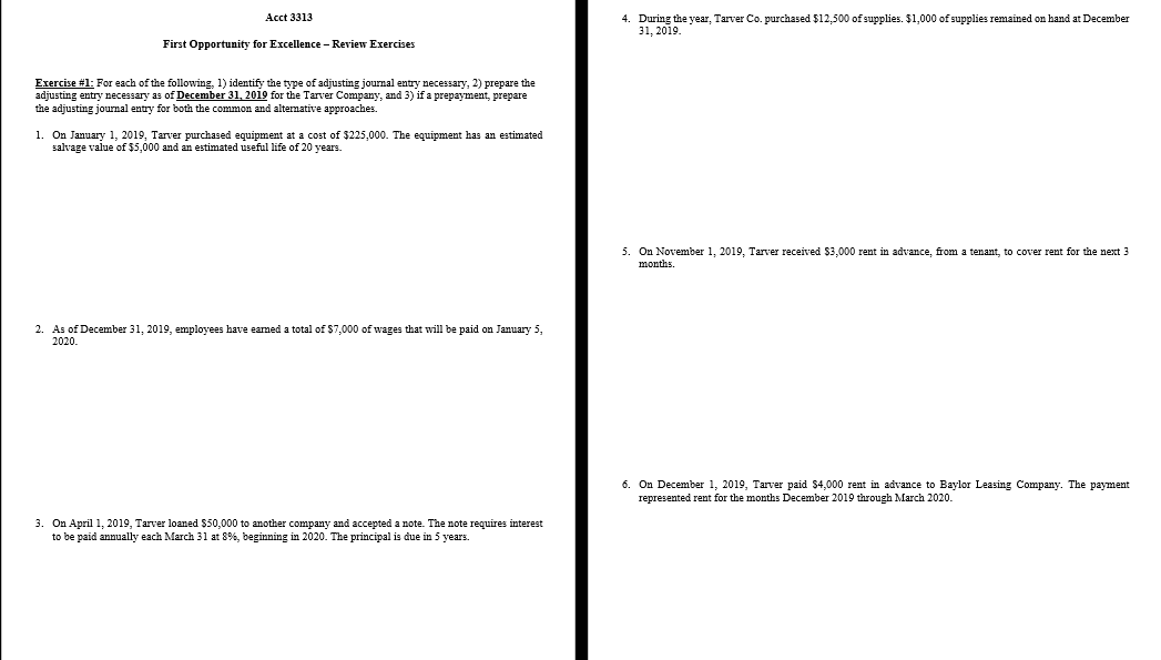 Attached below is the assignment with questions