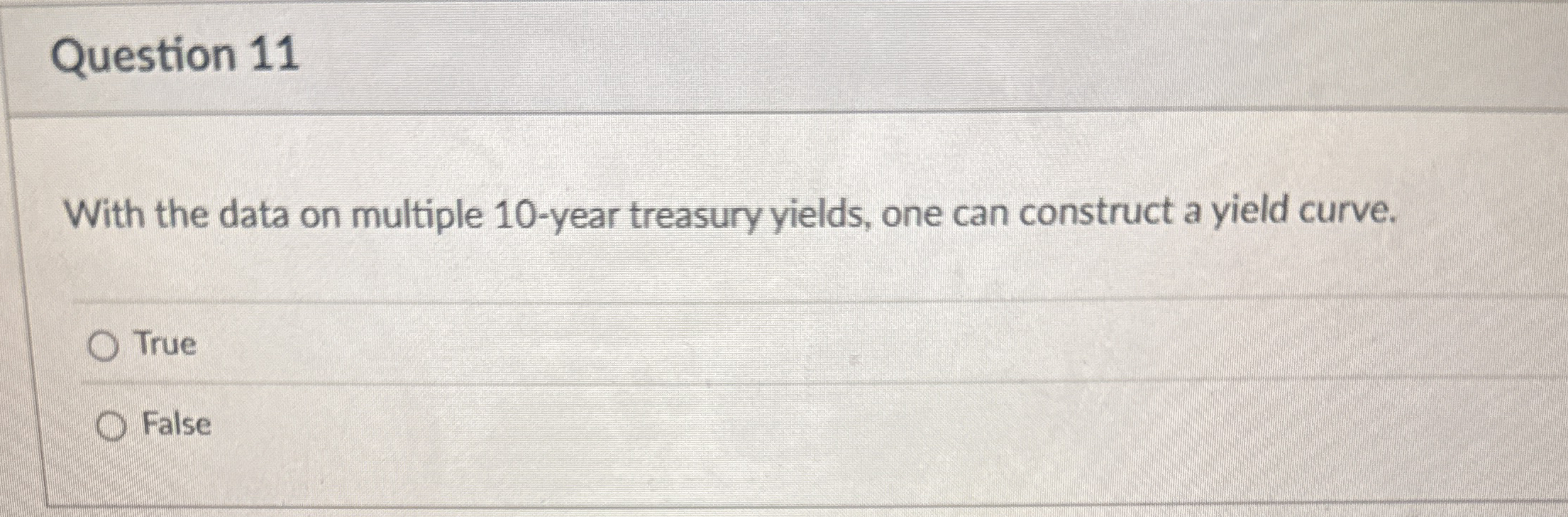 Question 1 1 With the data on multiple 1 0 - year