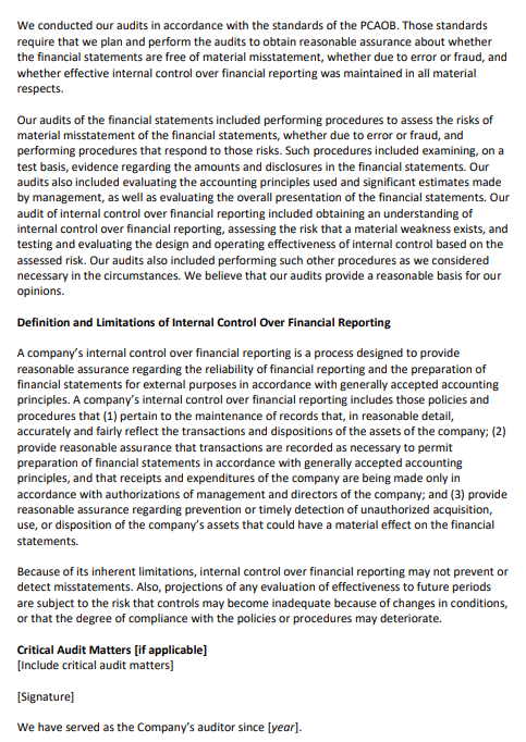 ACC 640 9-1 Scenario The auditing team of your