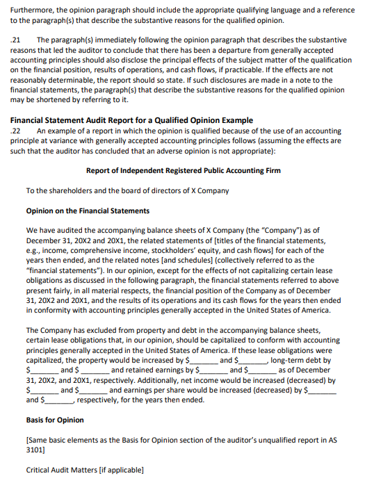 ACC 640 9-1 Scenario The auditing team of your