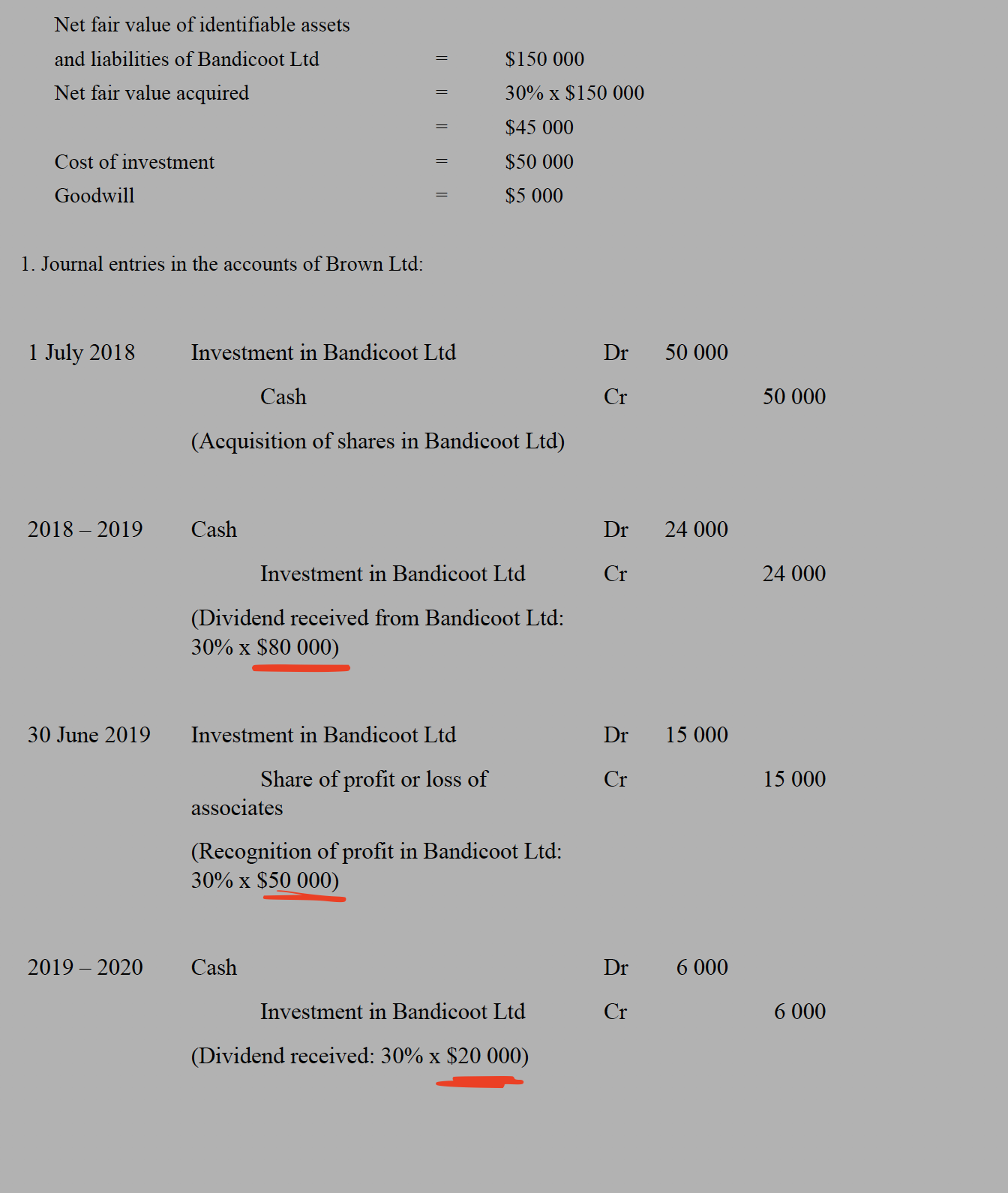 From where and how we get these numbers Unser red