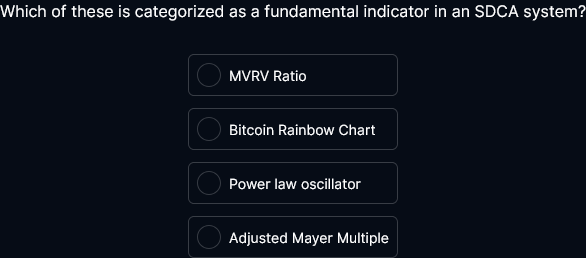 Which of these is categorized as a fundamental
