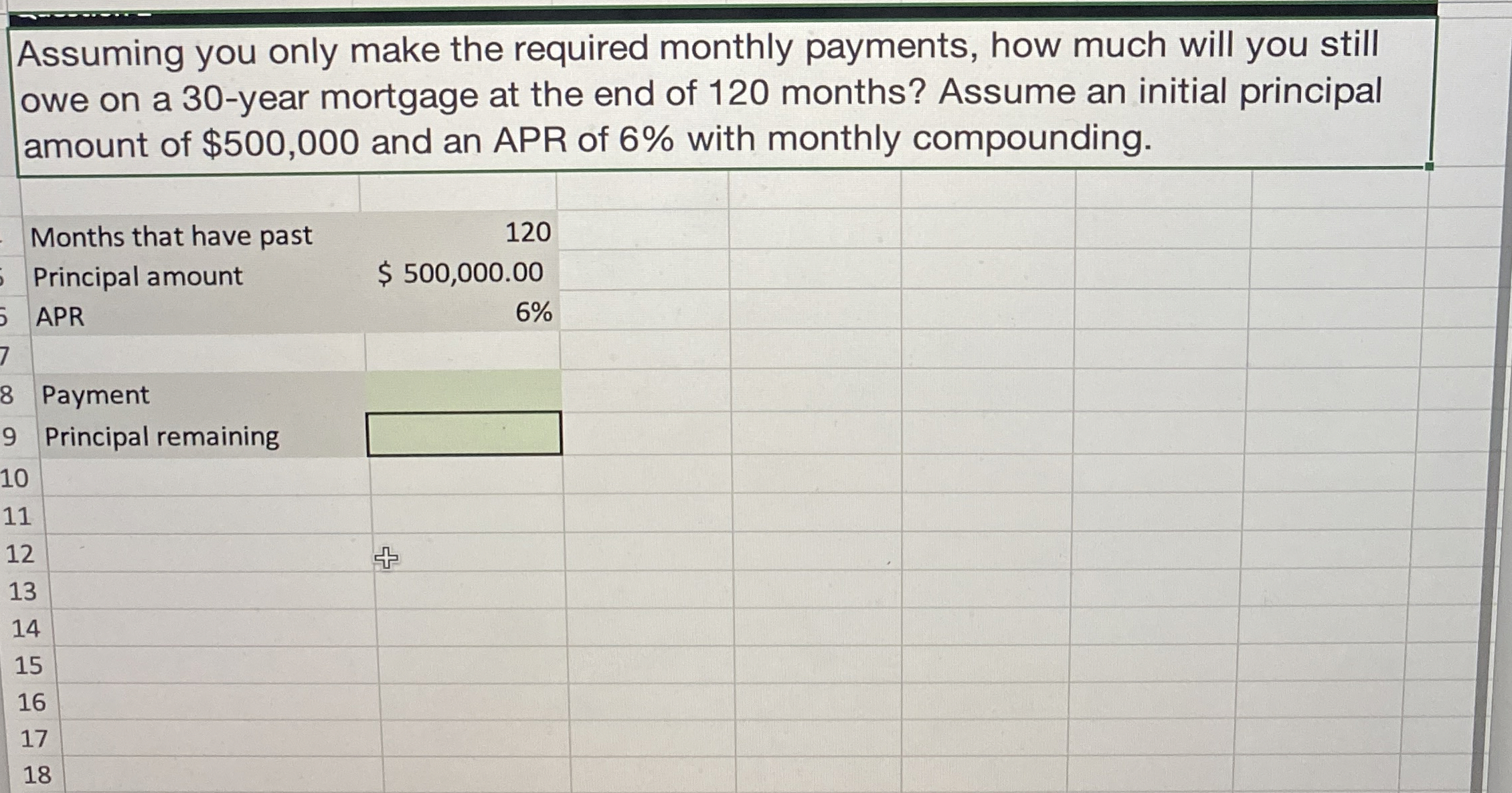Assuming you only make the required monthly