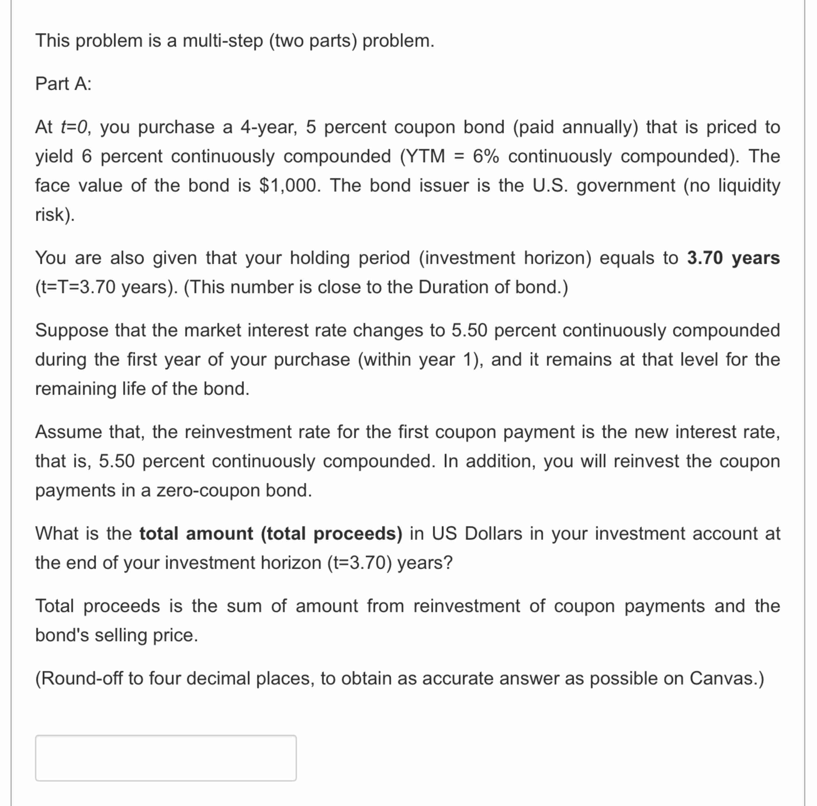 This problem is a multi - step ( two parts )