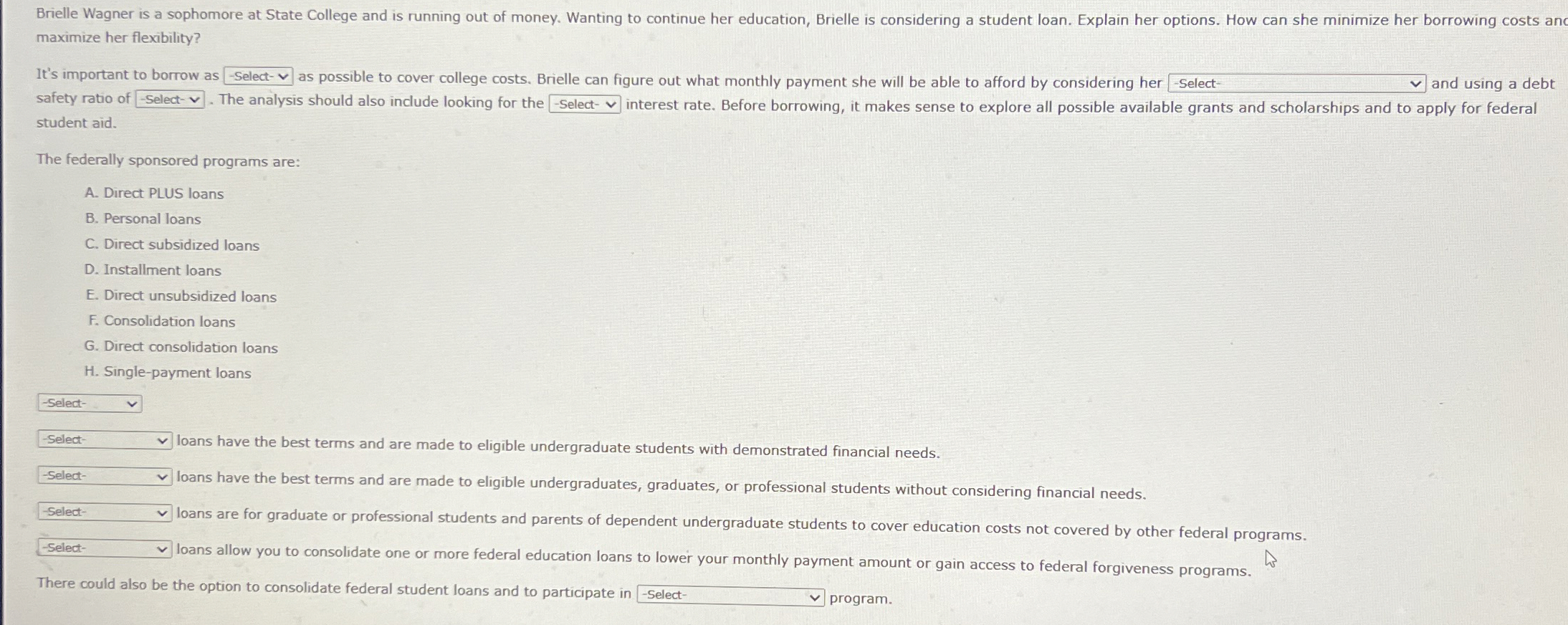 maximize her flexibility? It's important to