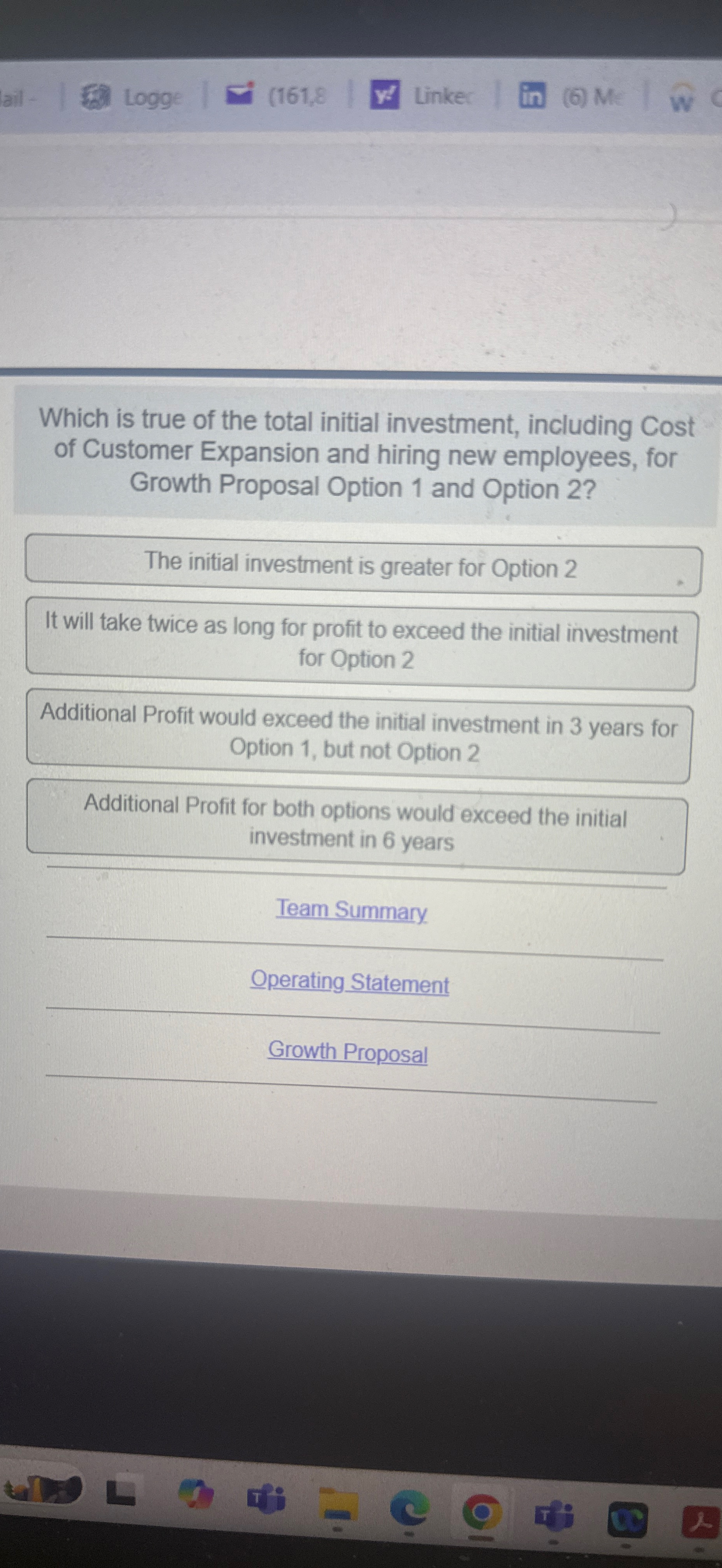 Logge ( 1 6 1 , 8 Linker ( 6 ) M Which is true of