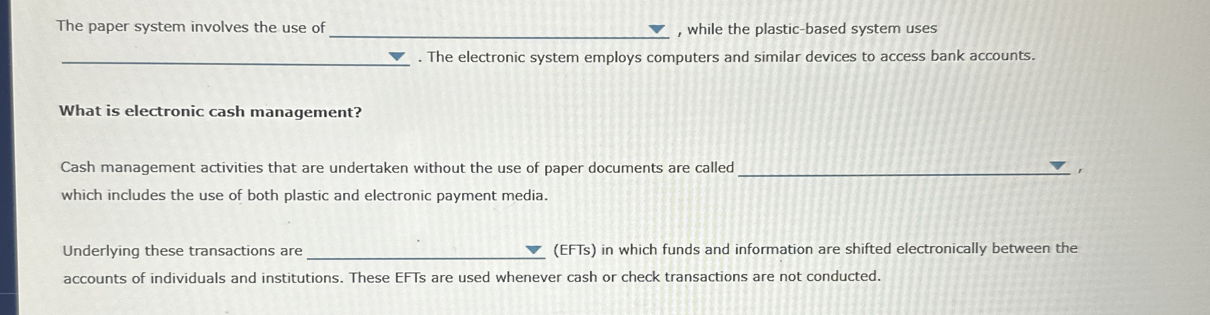 The paper system involves the use of q , , while