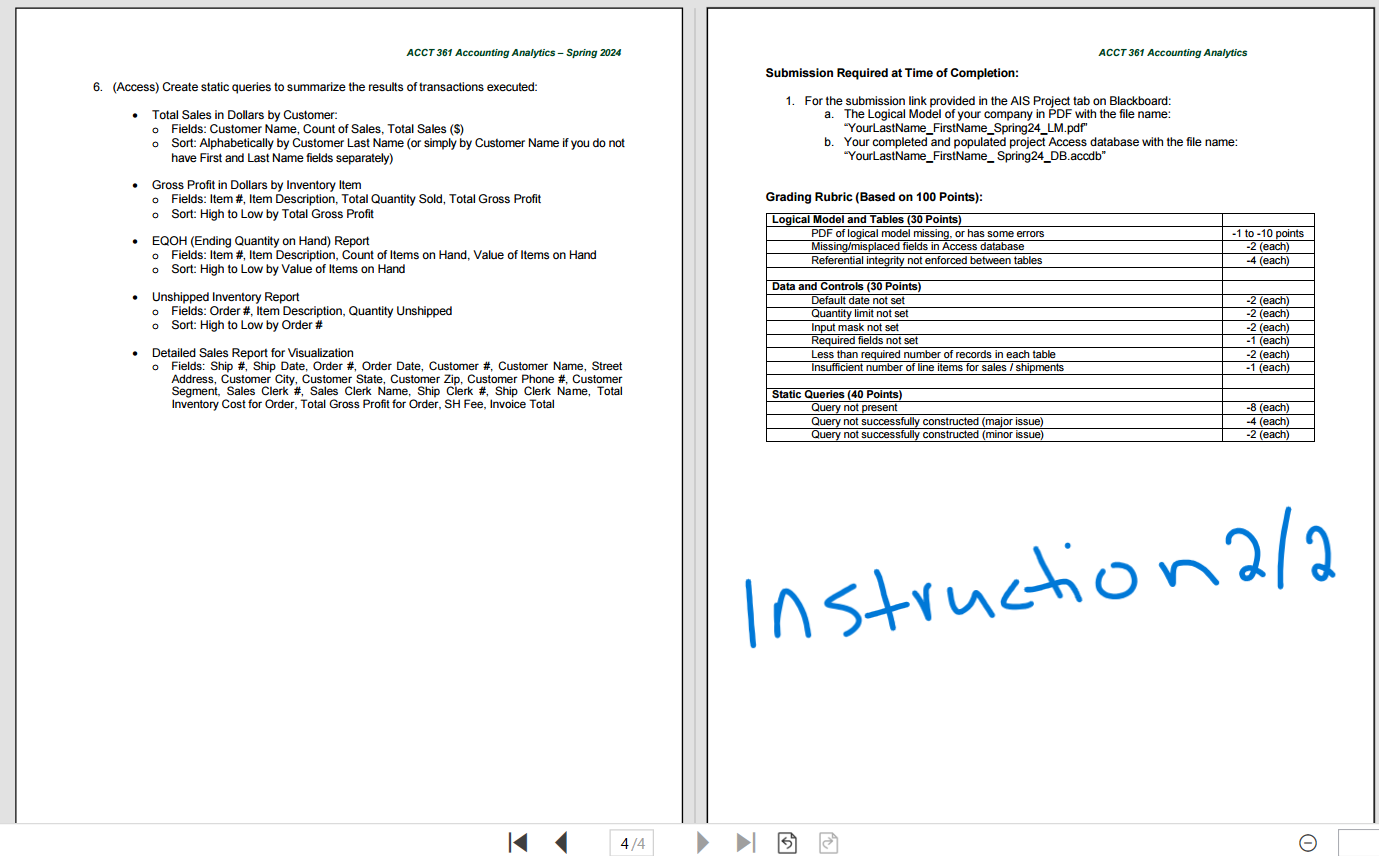 Please Build Database and Static Queries. MY LAST