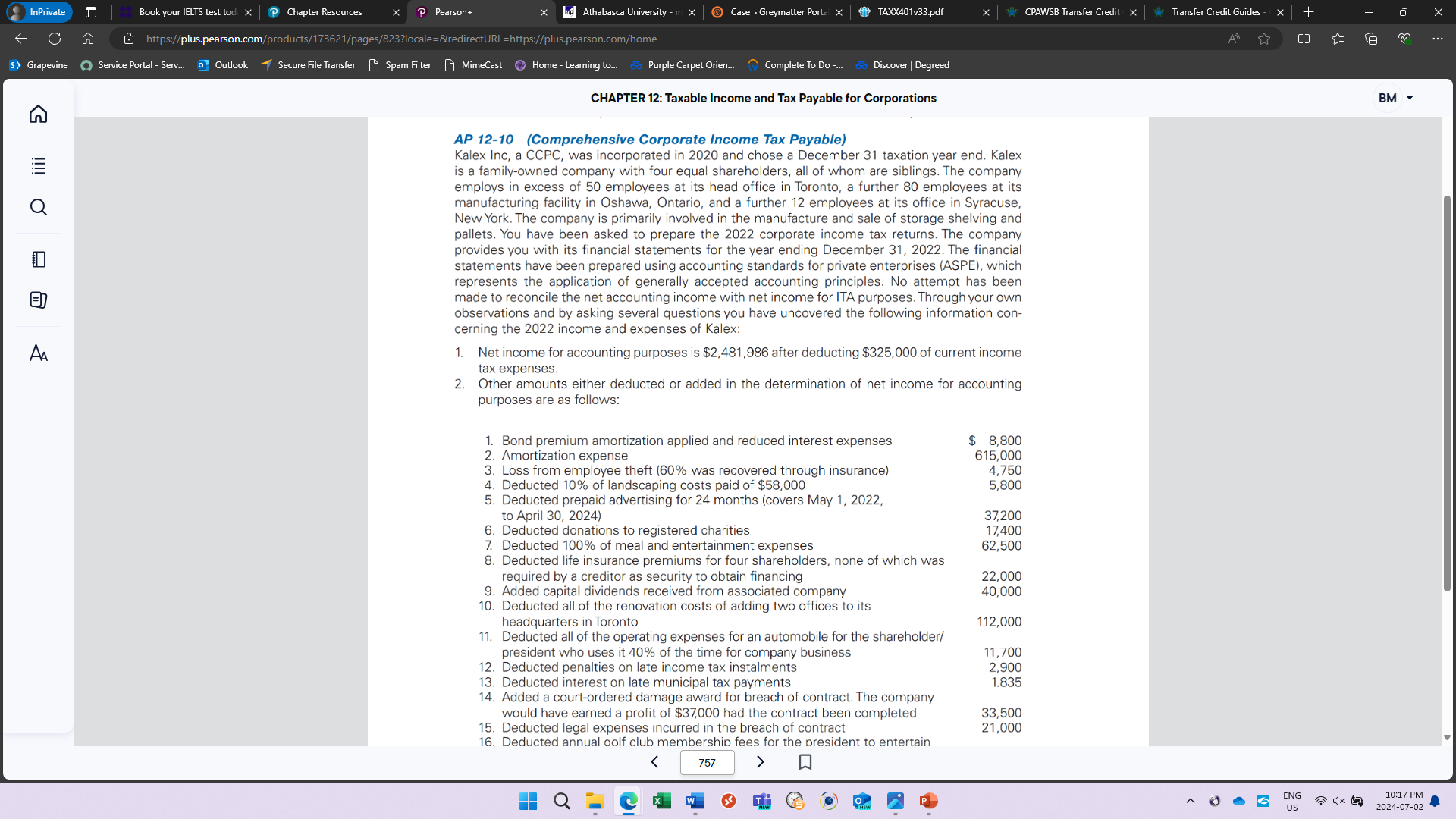 L = @ PR Book your [ELTS test to Chapter