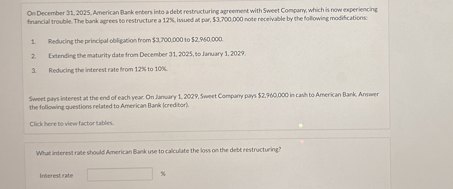 On December 3 1 , 2 0 2 5 , American Bank enters