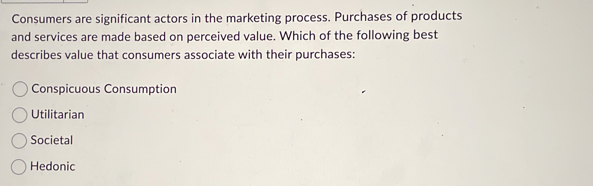 Consumers are significant actors in the marketing