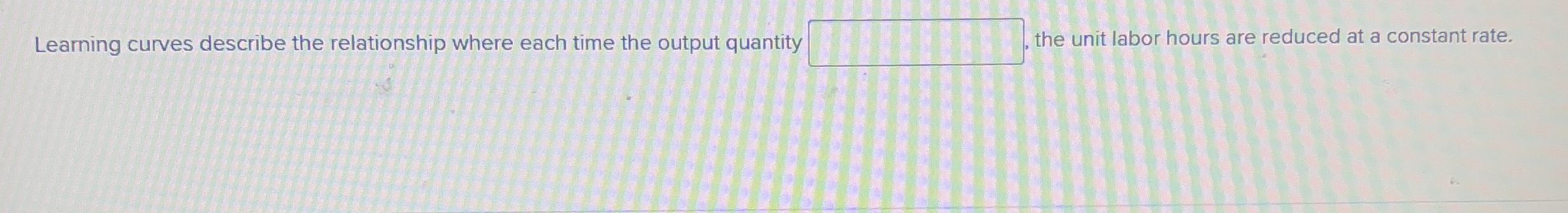 Learning curves describe the relationship where