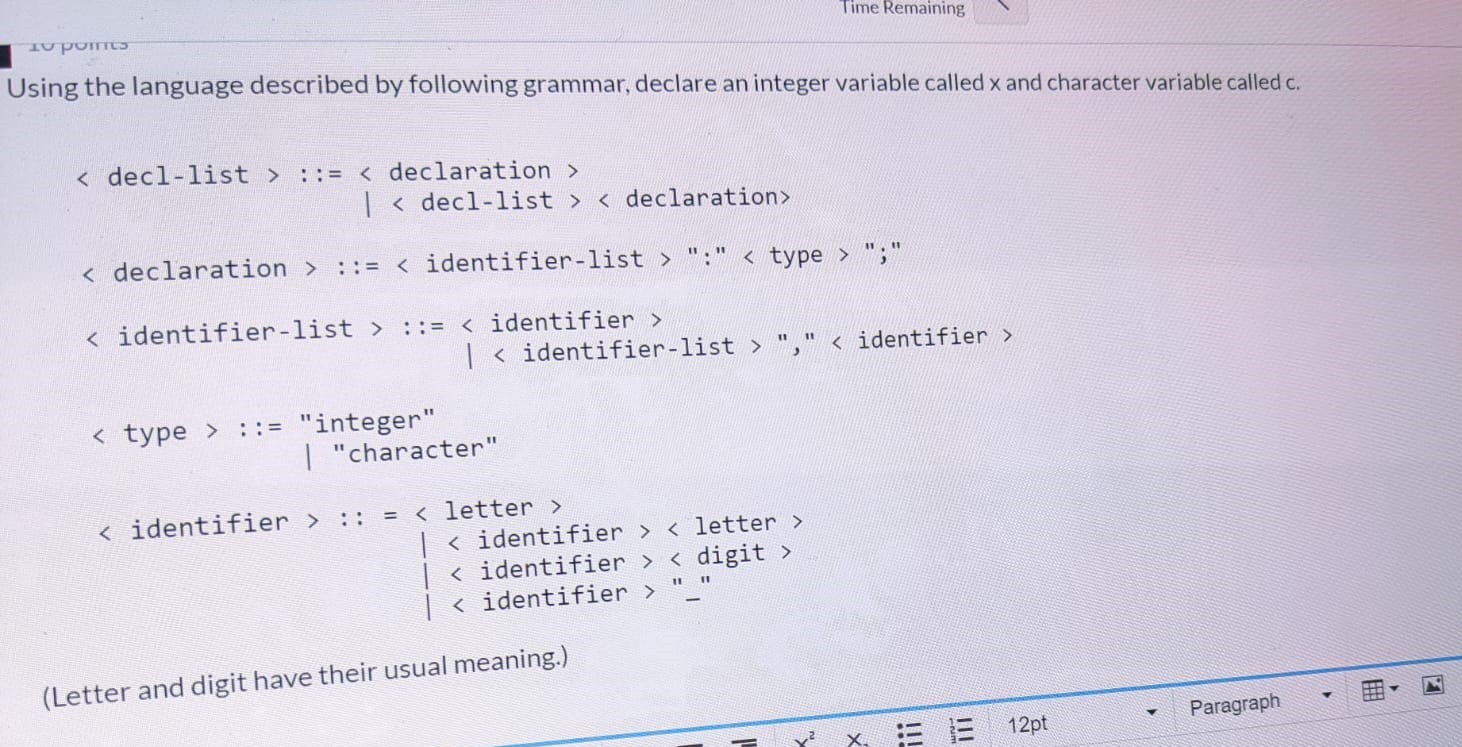 TV PUIES Time Remaining Using the language