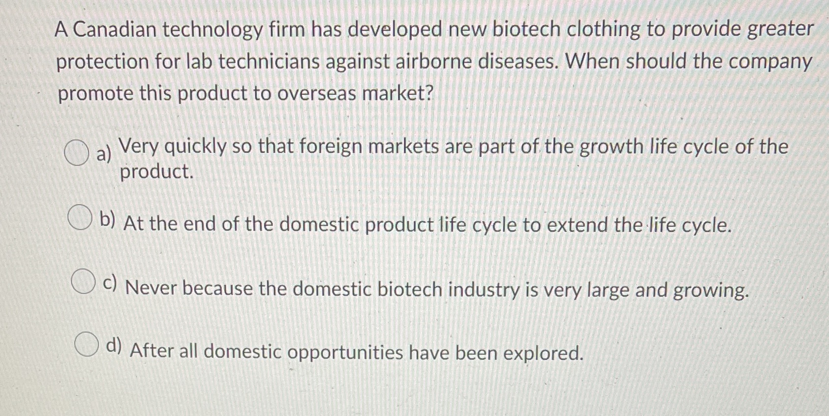 A Canadian technology firm has developed new