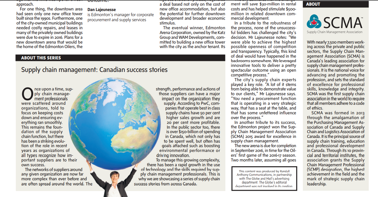 SCMA 1 THE GLOBE AND MAIL . THURSDAY, MARCH 24,