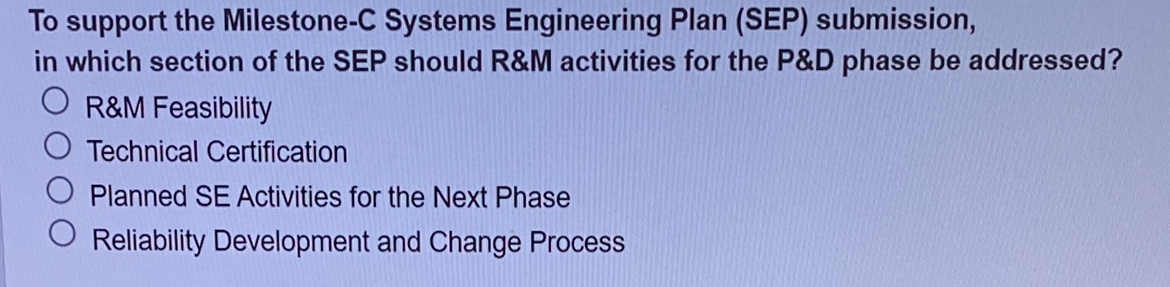DAU ENG 0860 Module 3 To support the Milestone-C