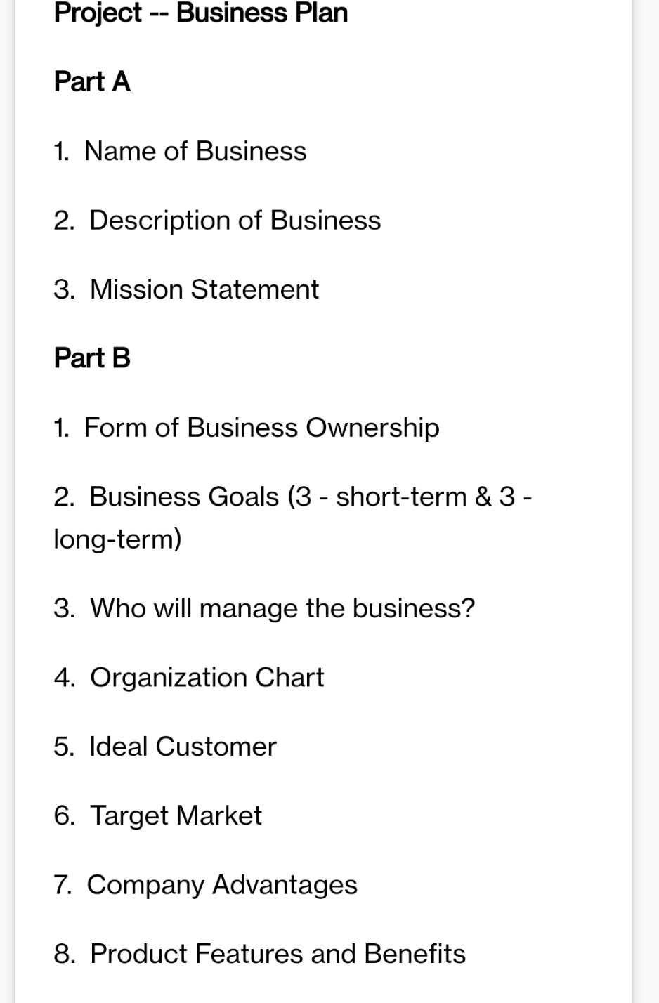 Need help with my principles management class.