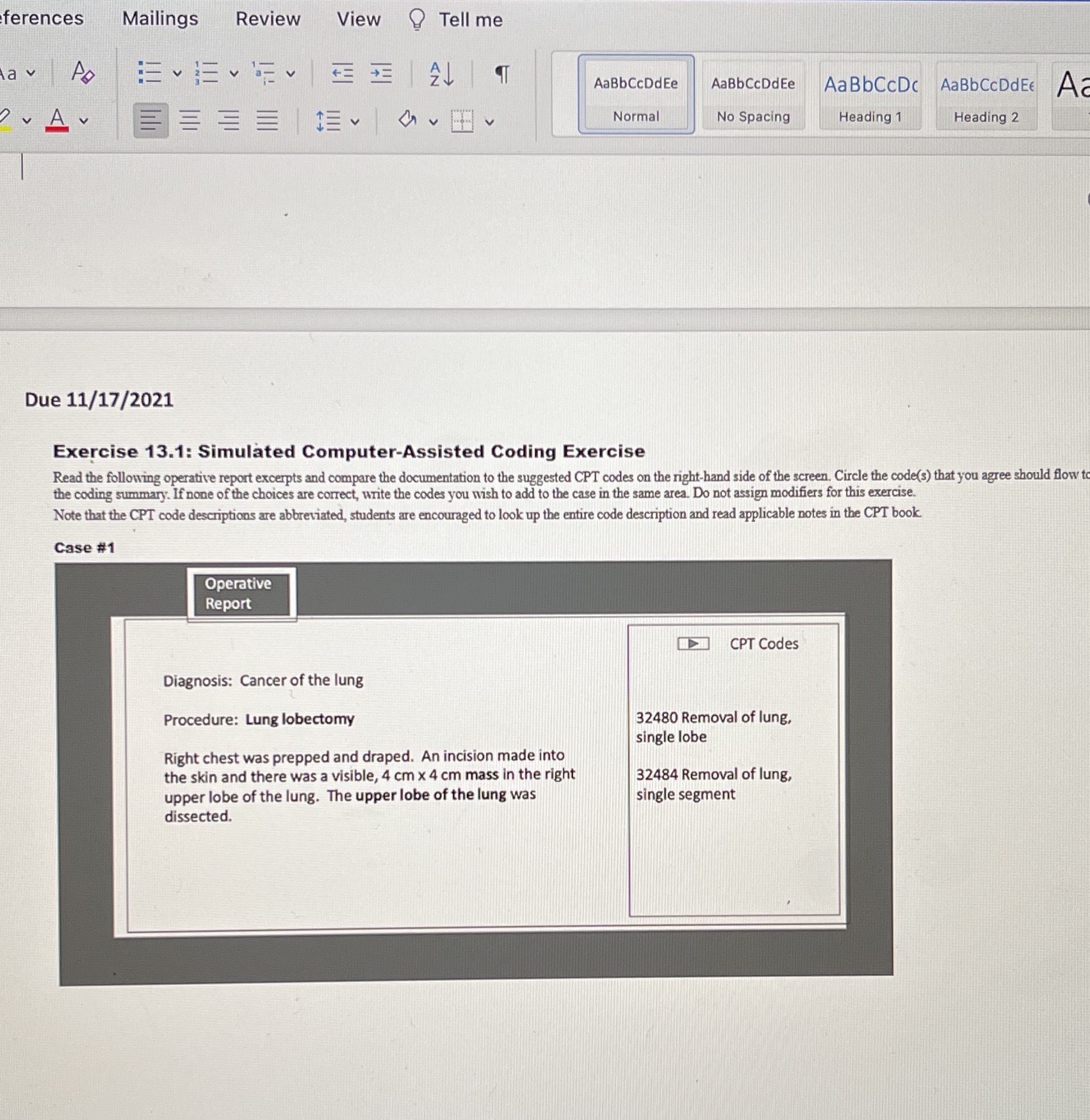 ferences Mailings Review View ? Tell me a AL