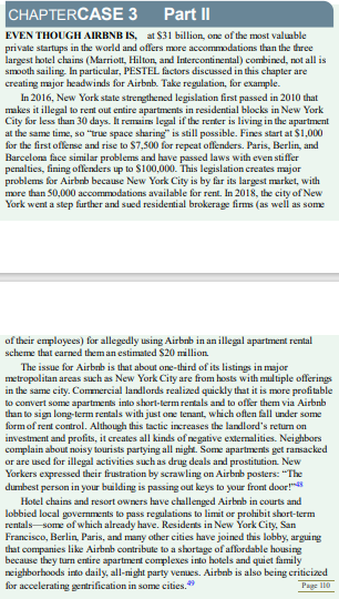 CHAPTERCASE 3 Part II EVEN THOUGH AIRBNB IS. at