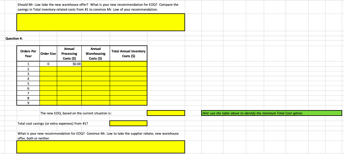 PLEASE ANSWER QUESTION 4, 5, 6. 4. Take into