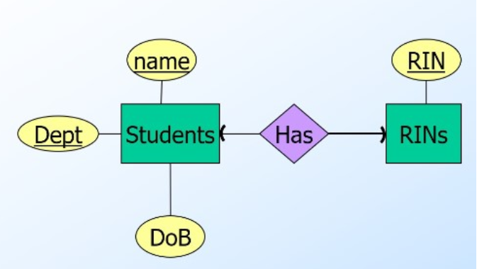 name RIN Dept Students Has RINs DOBConsider the