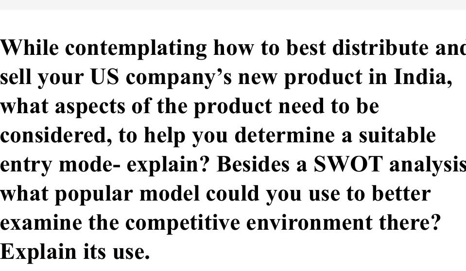 While contemplating how to best distribute ant