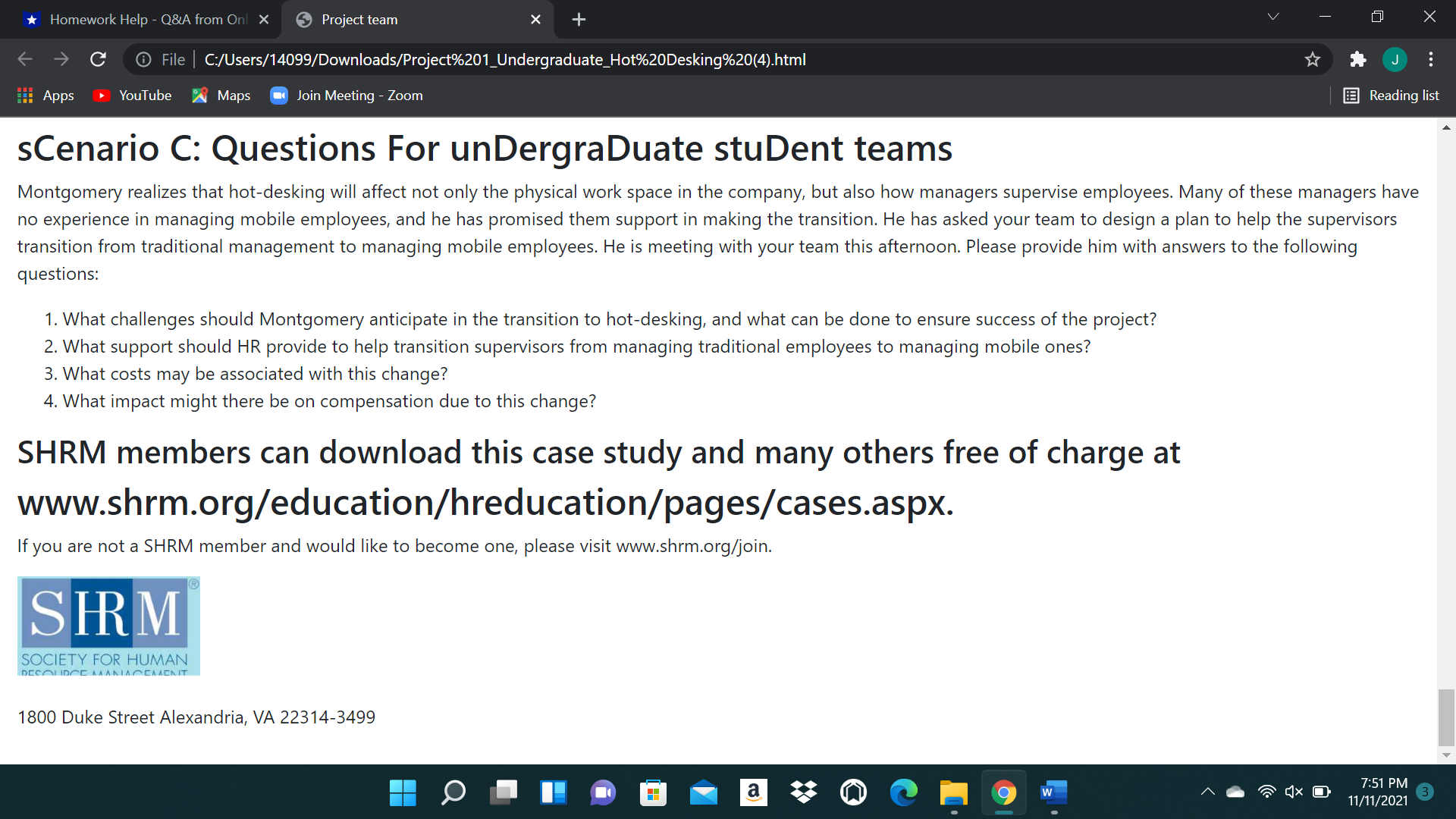 May you answer question 3 please thank you X