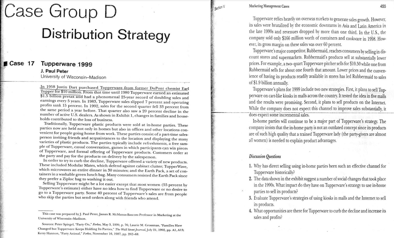 Construct an Alternative Solutions based on the