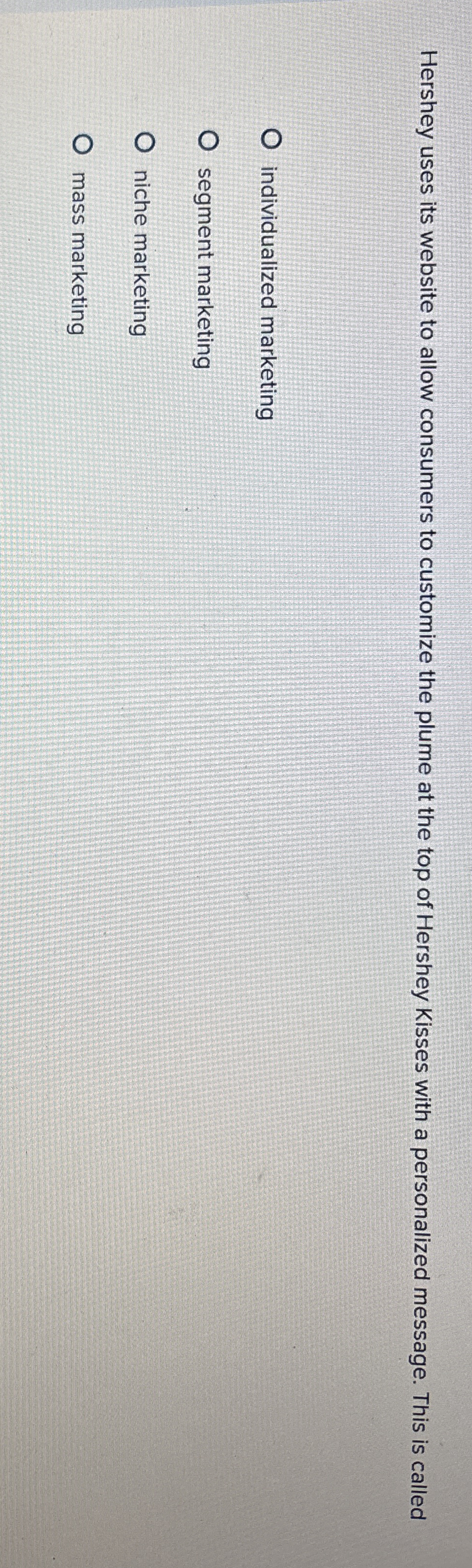 Hershey uses its website to allow consumers to