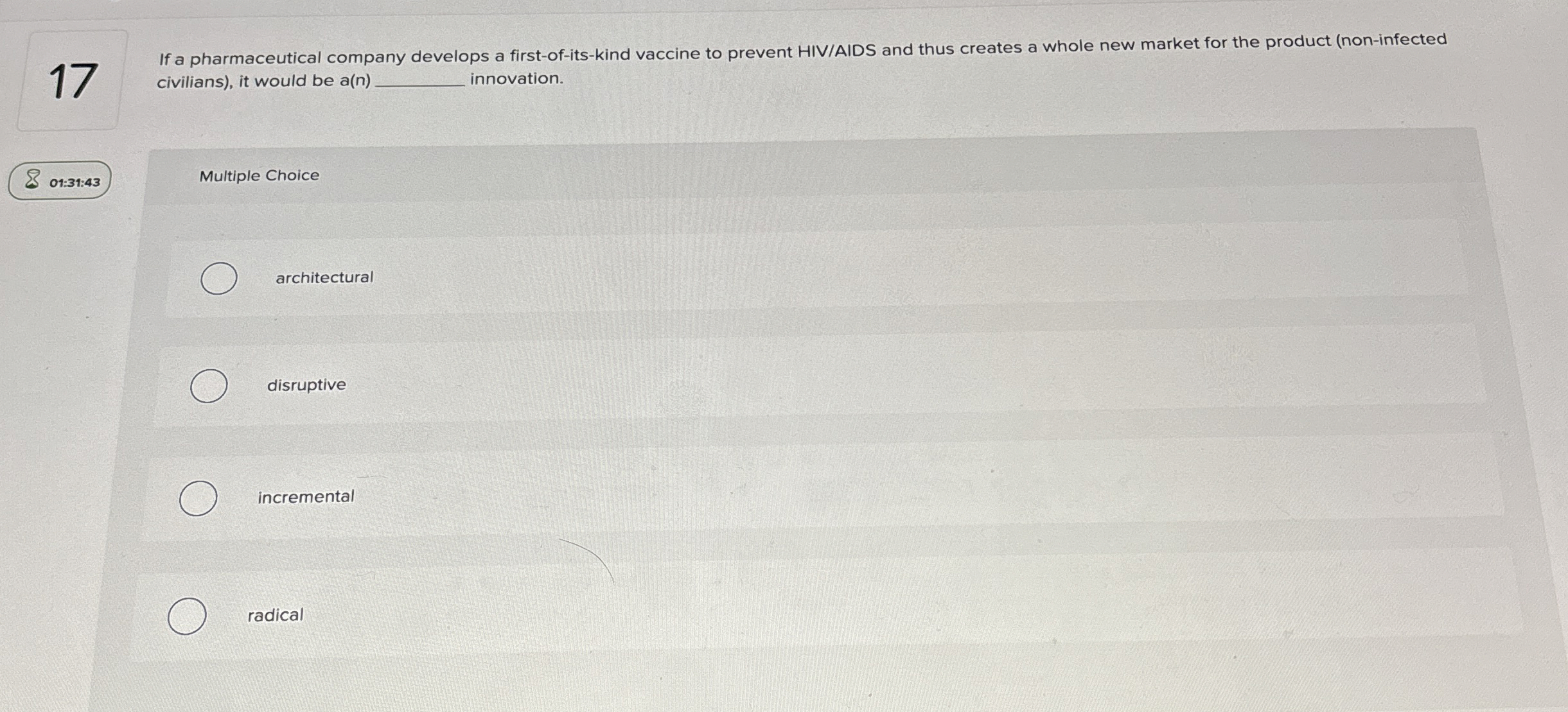 1 7 If a pharmaceutical company develops a first