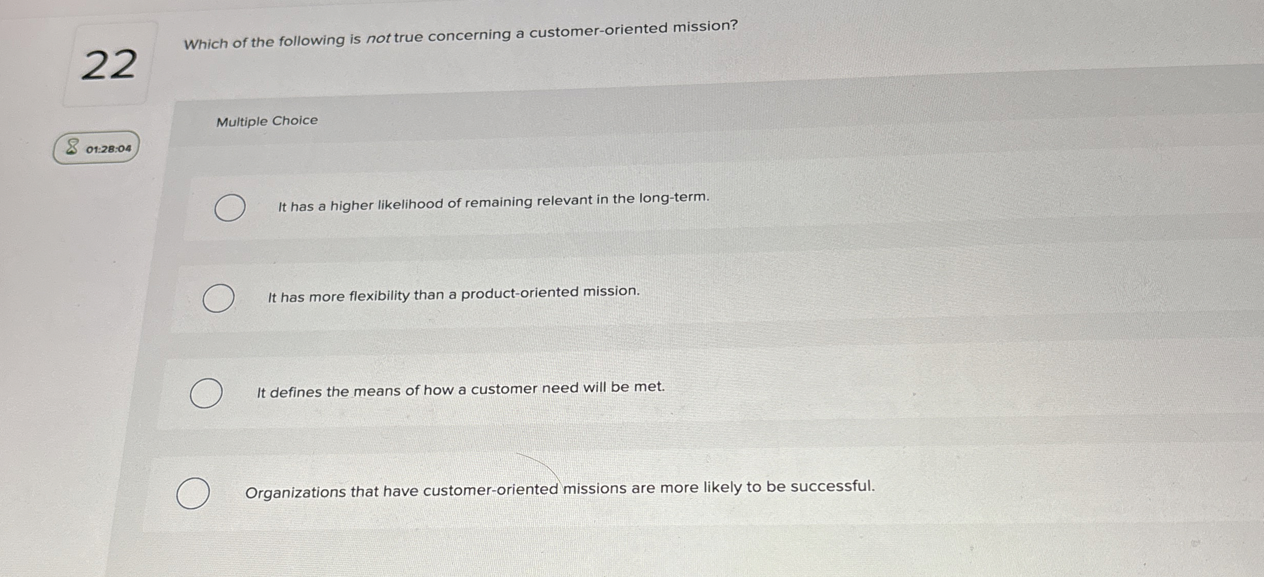 Which of the following is not true concerning a