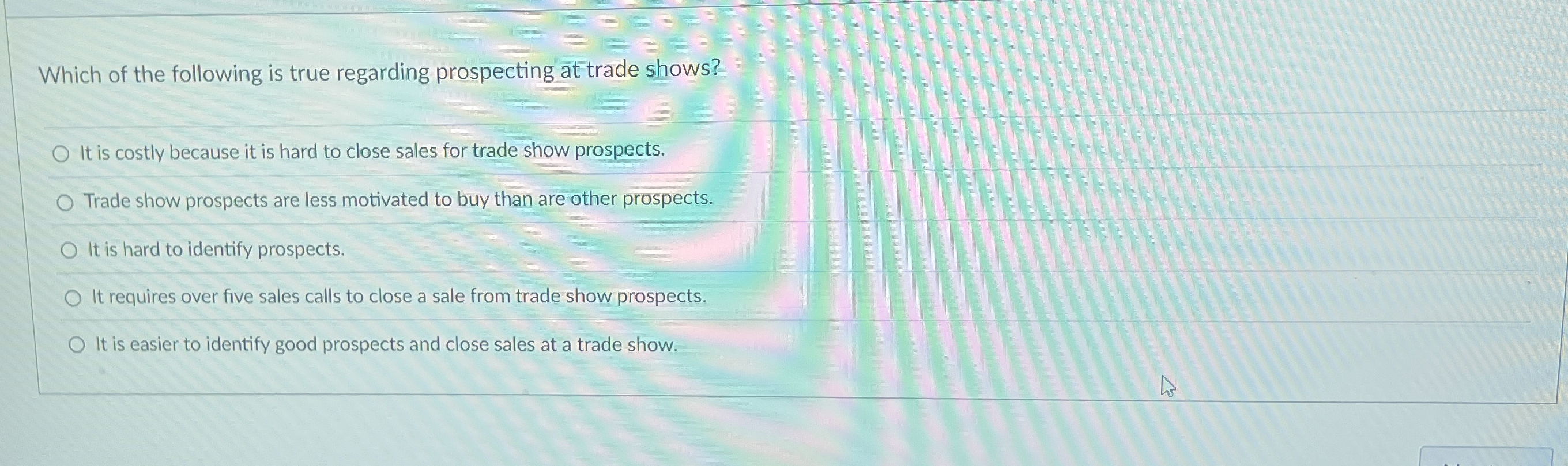 Which of the following is true regarding