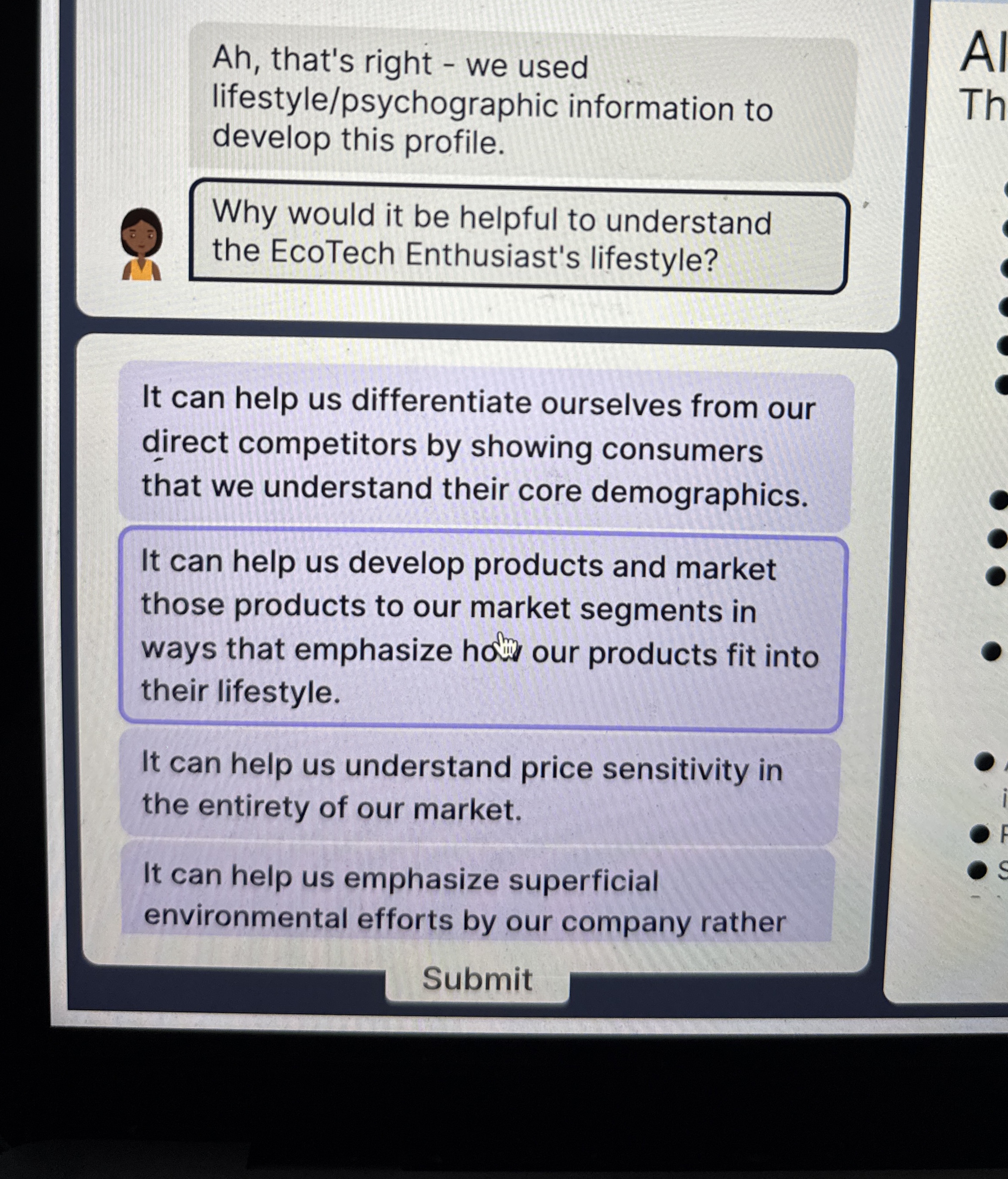 Ah , that's right - we used lifestyle /