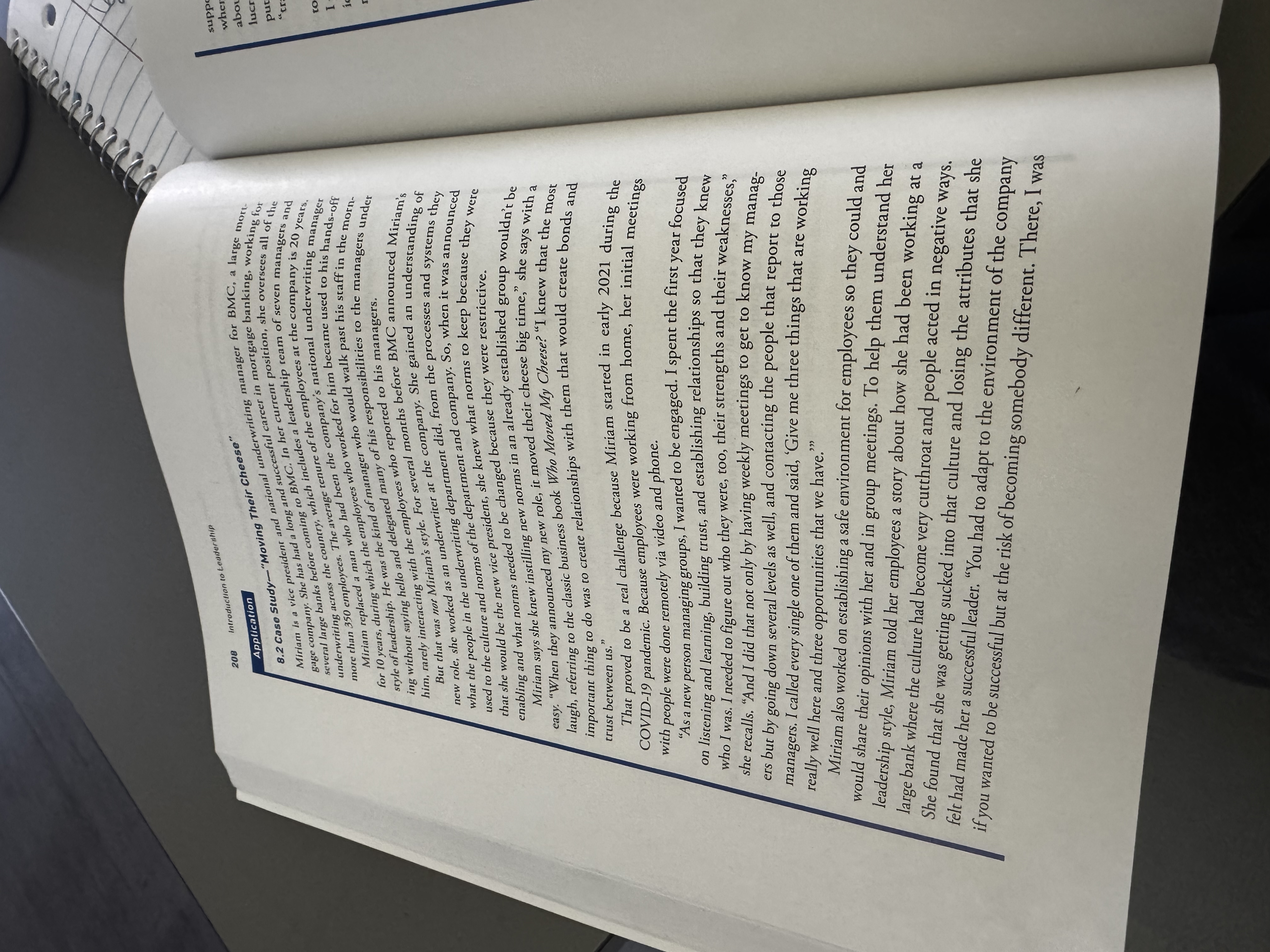 Chapter 8 - Working With Group 2 1 1 1 . Miriams