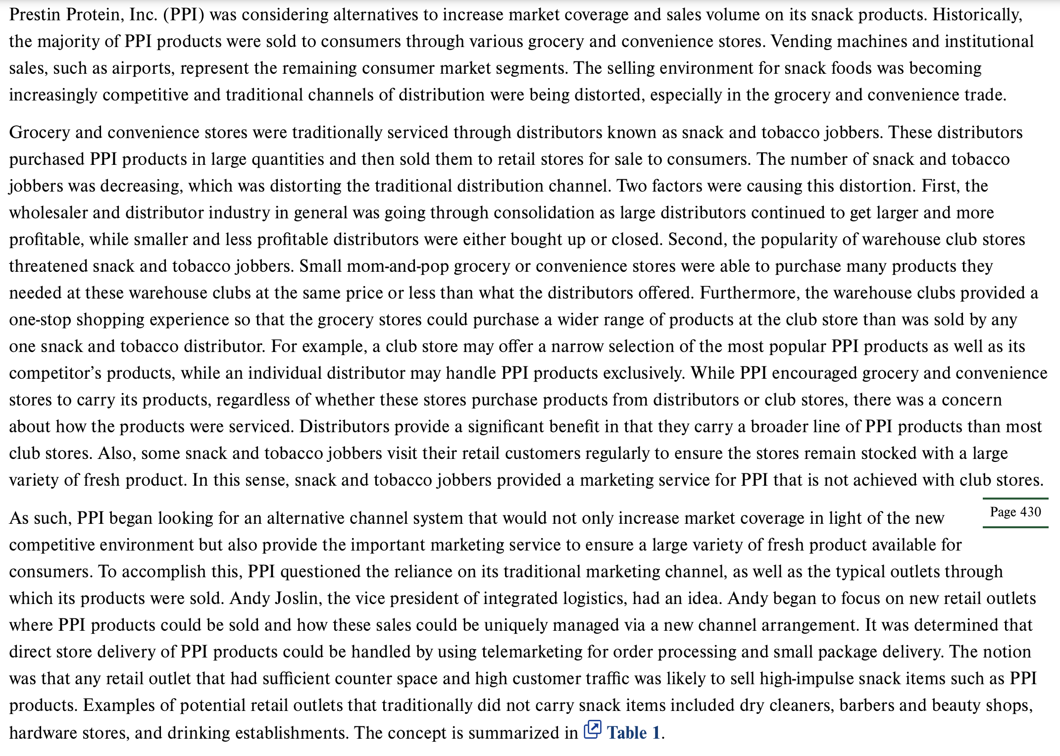 Please help me with Case 3 Alternative