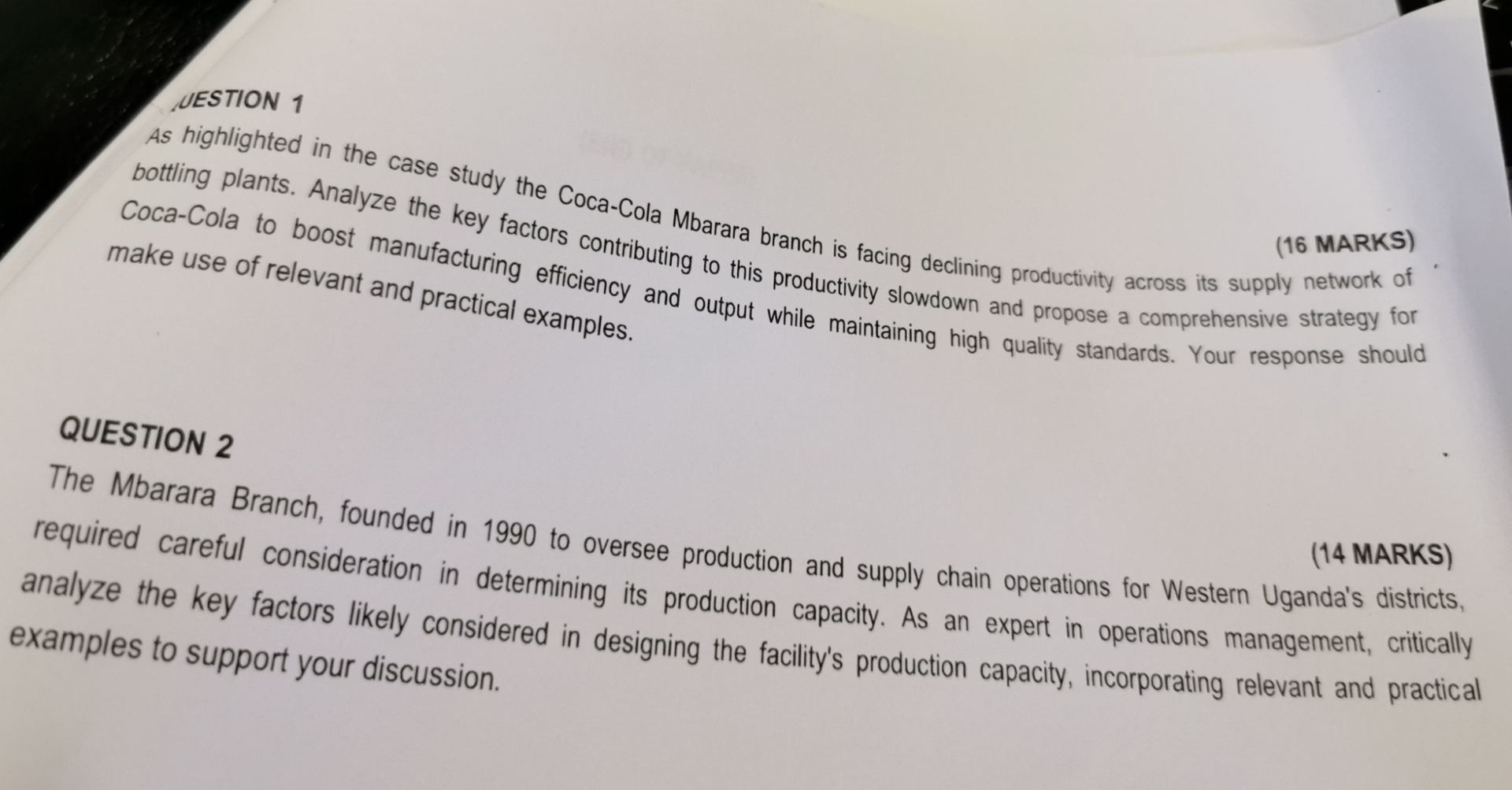 zad the case study provided and answer the