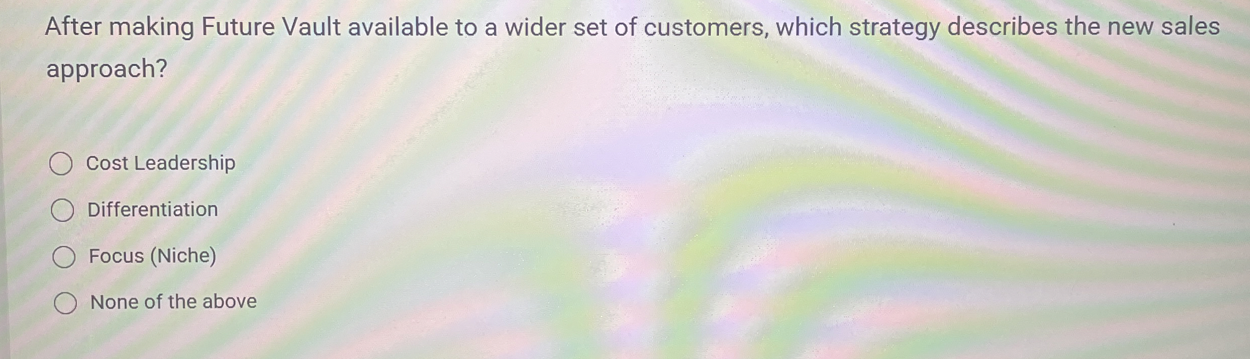 After making Future Vault available to a wider