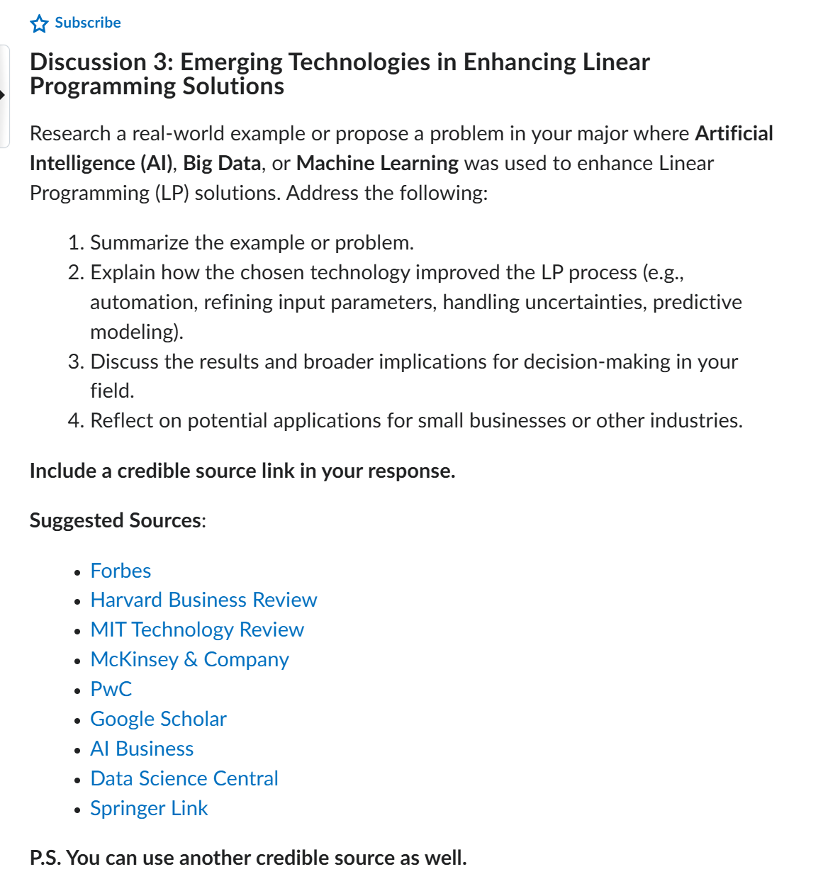 Discussion 3 : Emerging Technologies in Enhancing