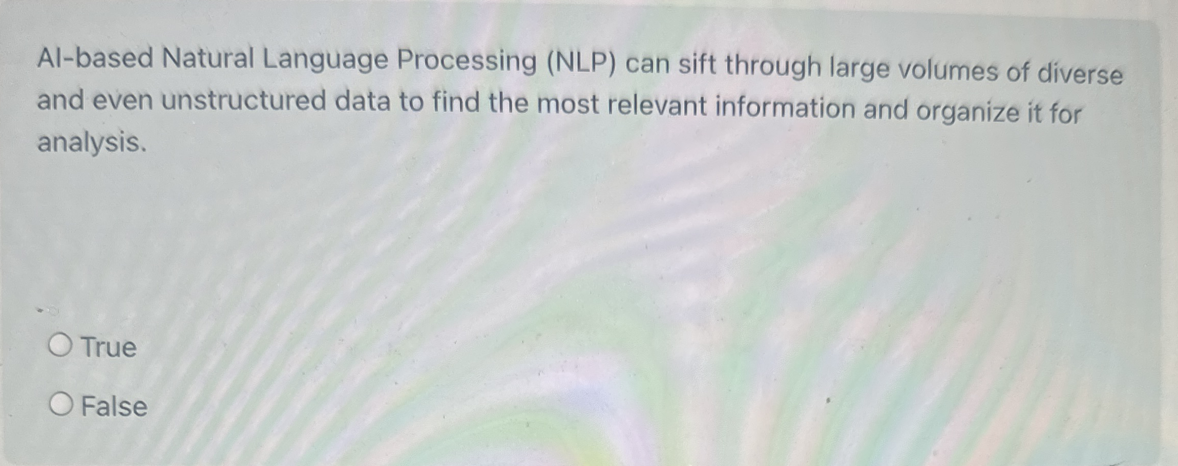 Al - based Natural Language Processing ( NLP )