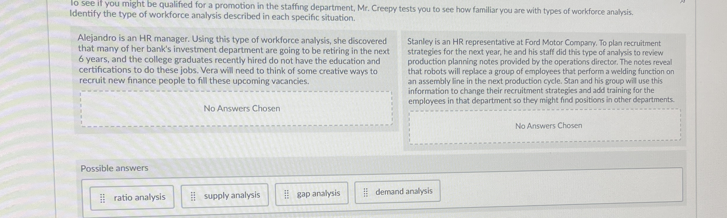 lo see if you might be qualified for a promotion