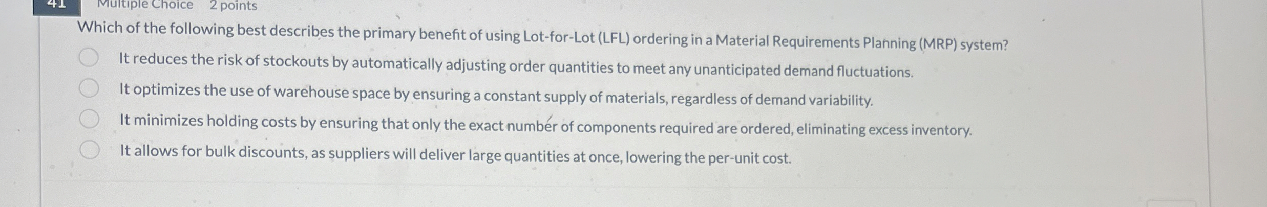 Which of the following best describes the primary