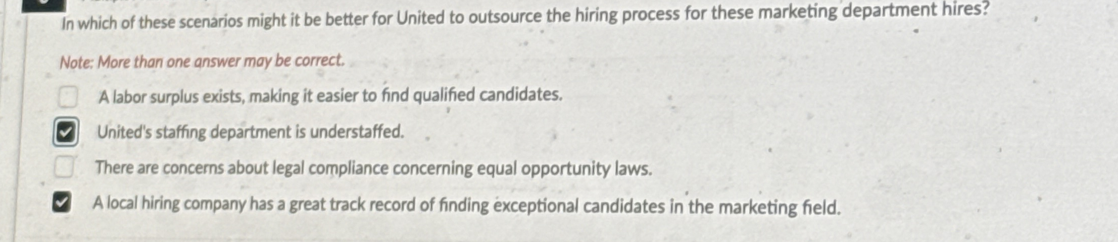 In which of these scenarios might it be better