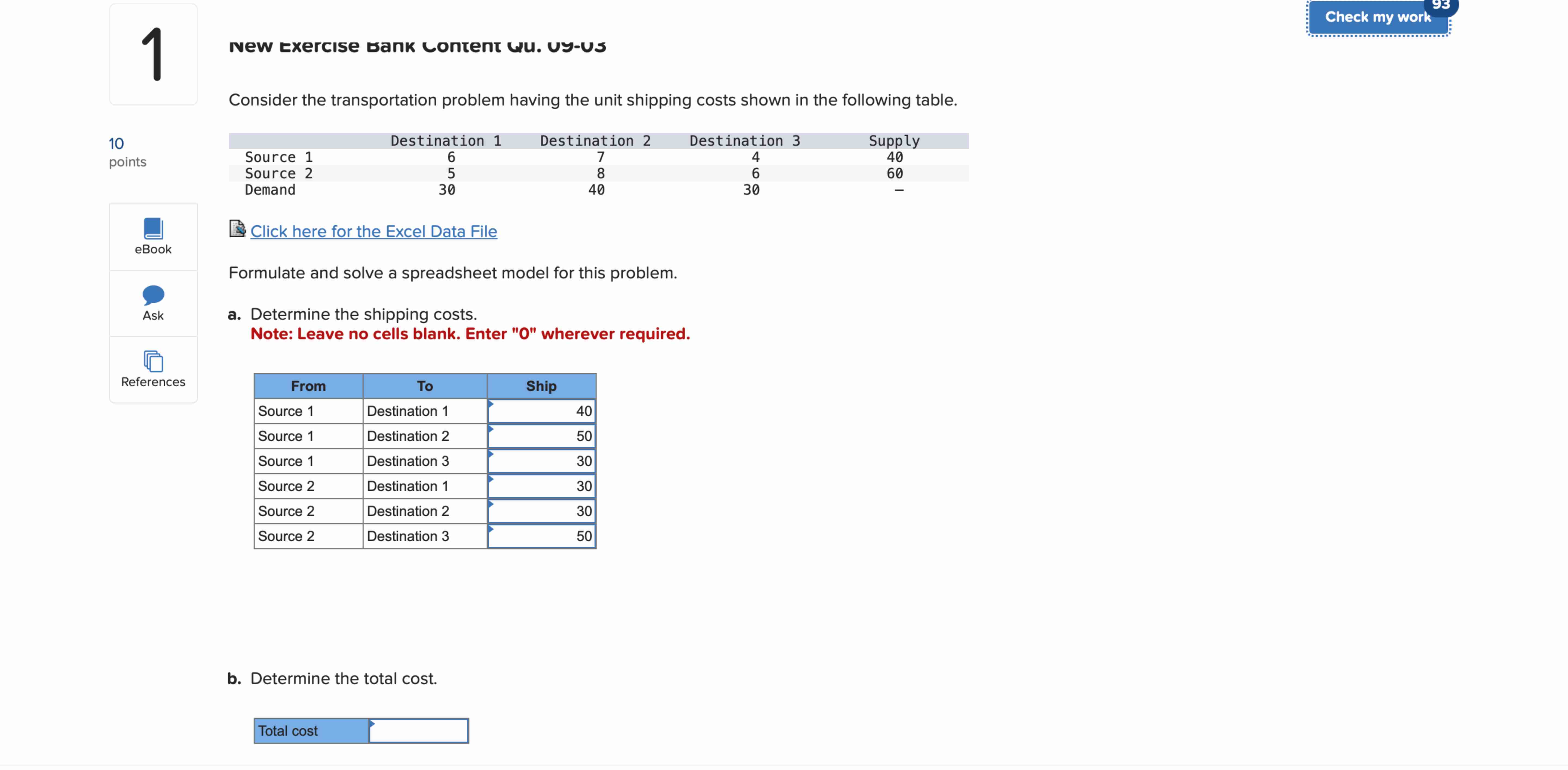 Please help with this problem please and thank
