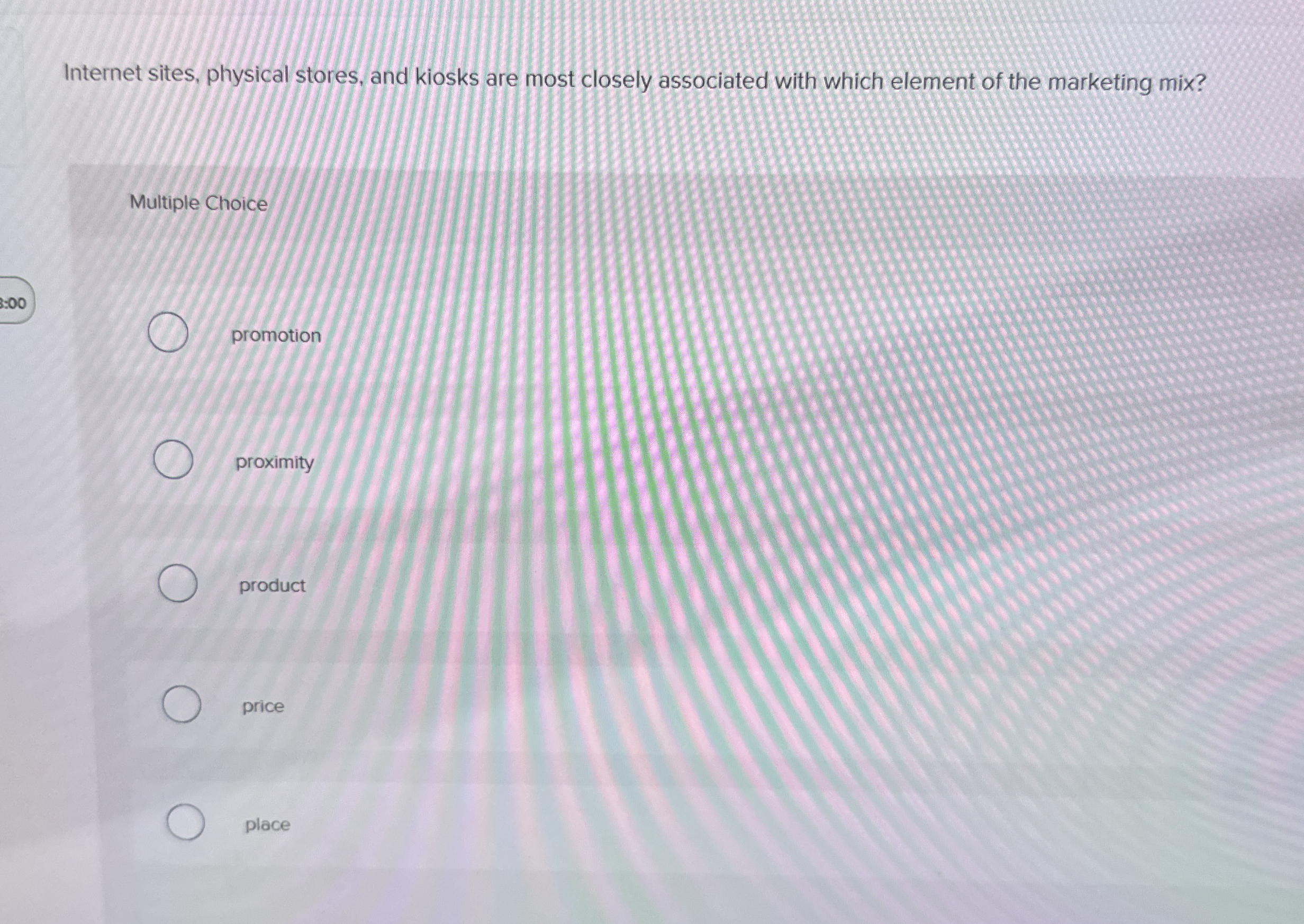 Internet sites, physical stores, and kiosks are