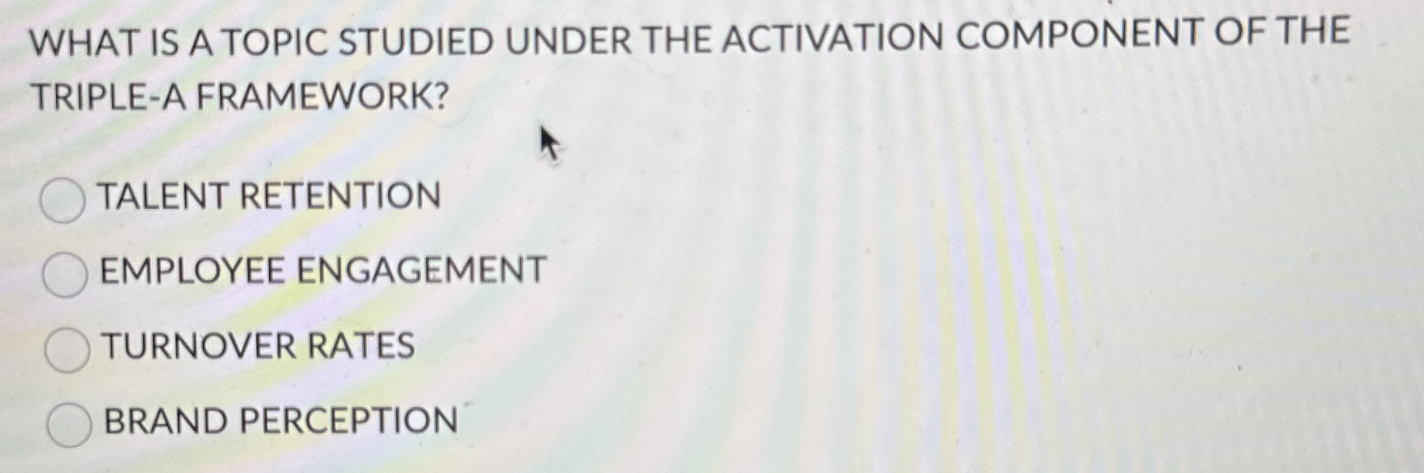 WHAT IS A TOPIC STUDIED UNDER THE ACTIVATION