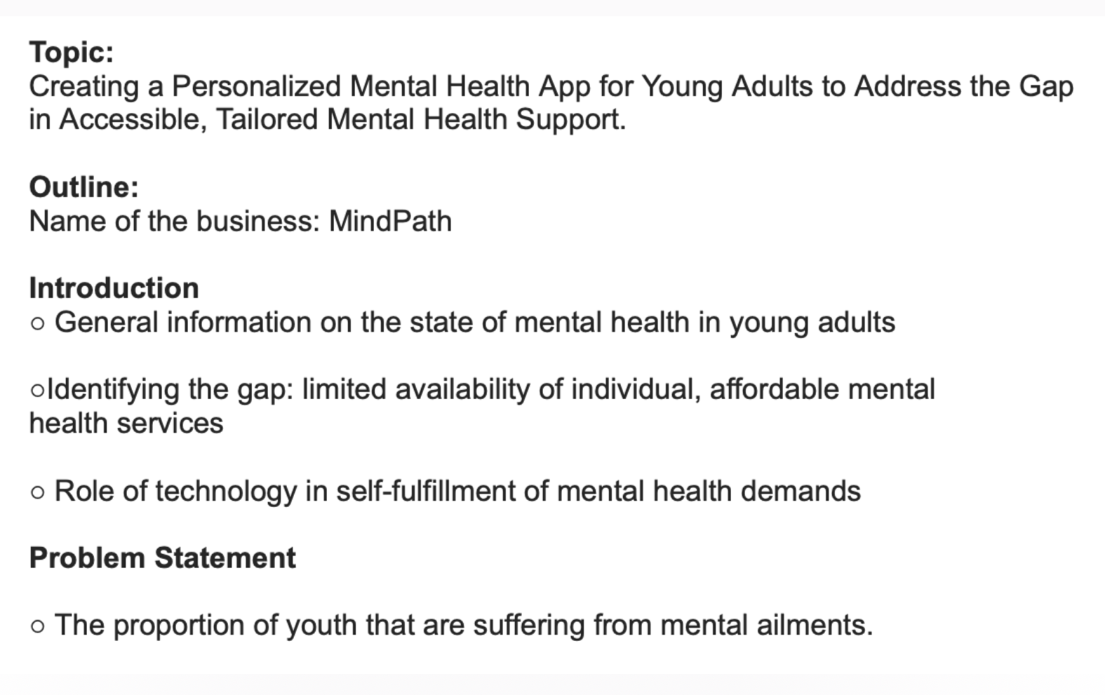 No AI help please!! The following assignment is