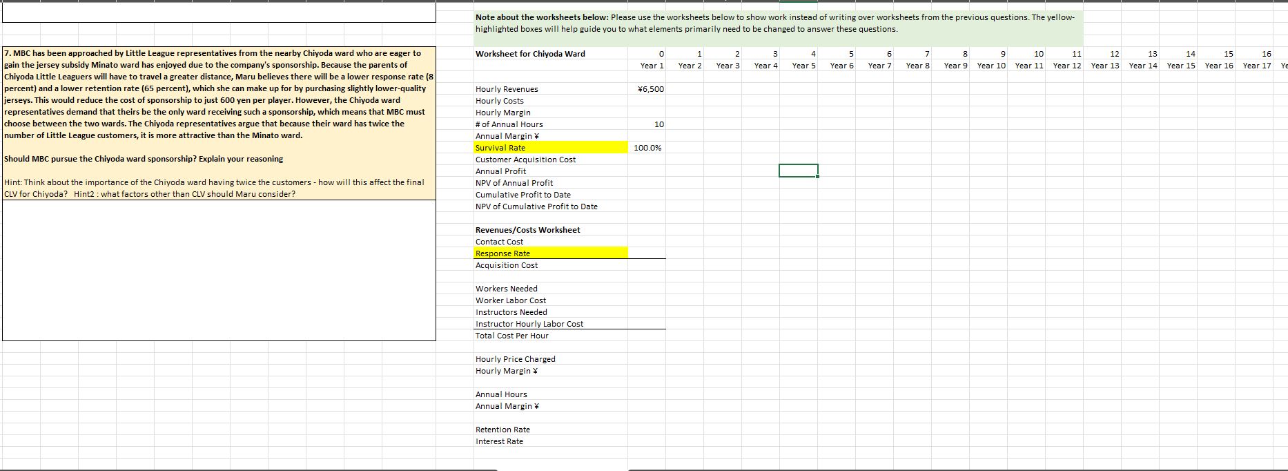 Please fill the Excel sheet as well. 7 . MBC has