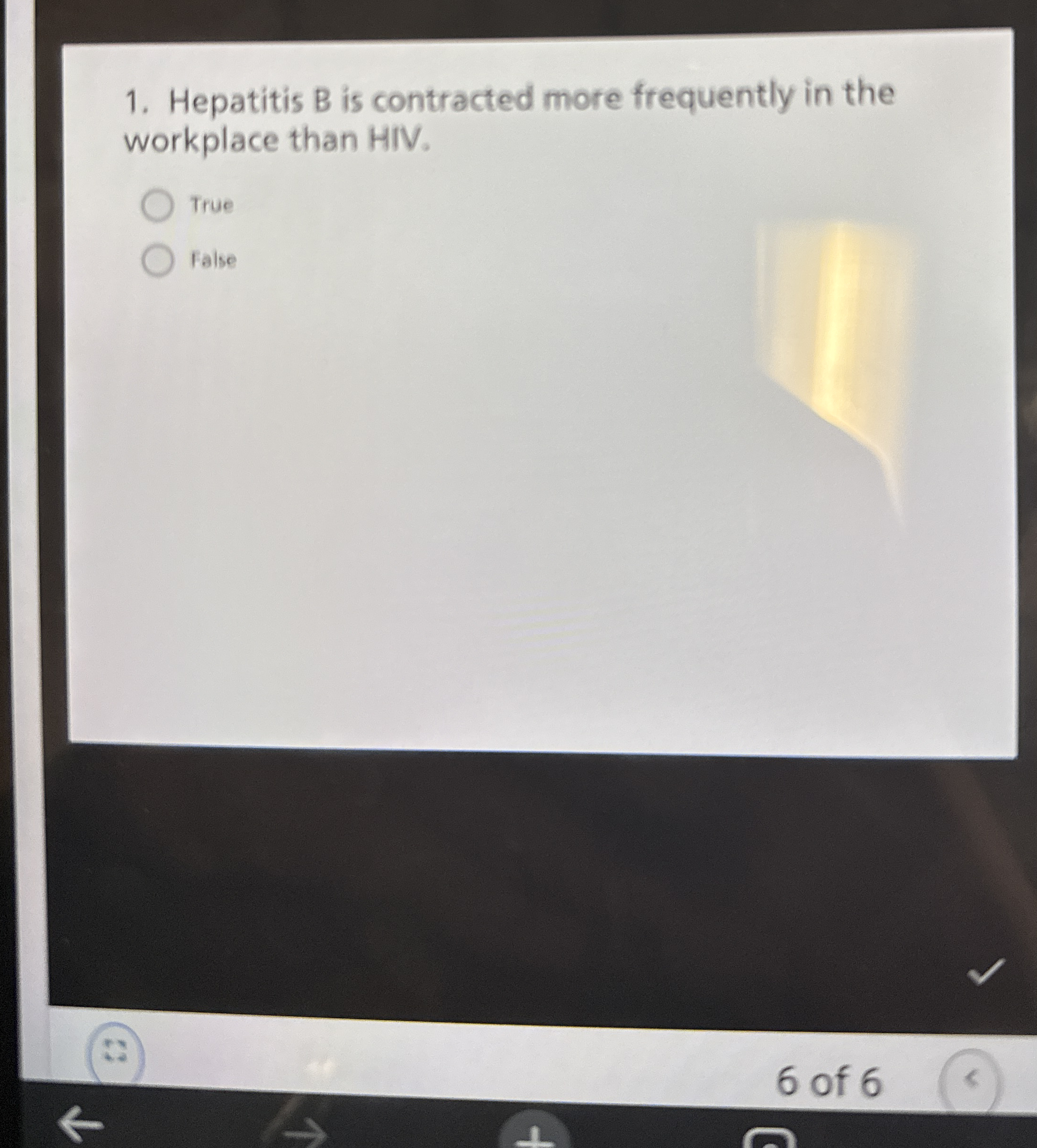 Hepatitis B is contracted more frequently in the